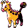 Girafarig sprite gen 2