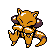 Abra sprite gen 2