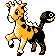Girafarig sprite gen 2